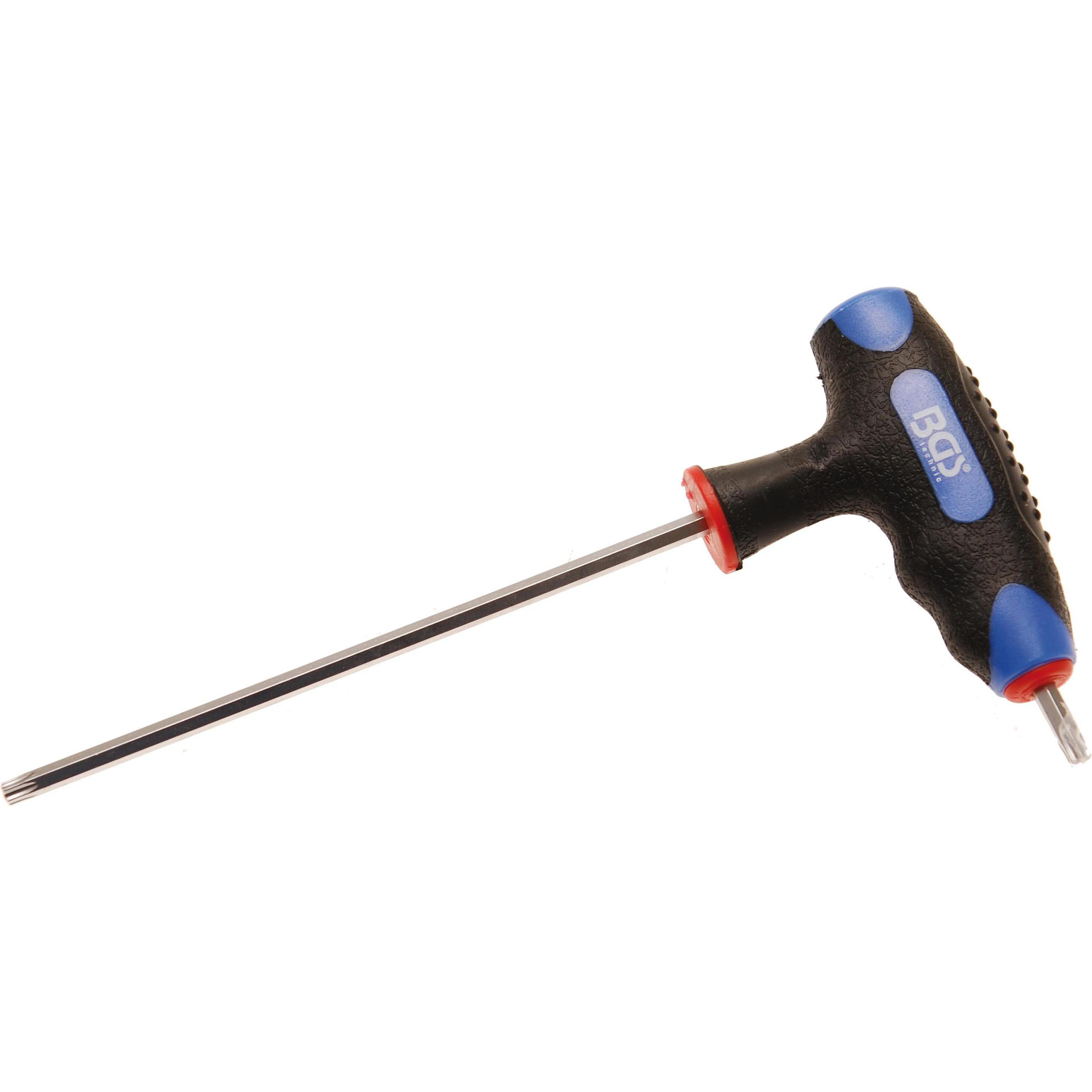 BGS, Schraubenzieher, Schraubendreher mit T-Griff und seitlicher Klinge T-Profil (für Torx) T25 (T-profil)