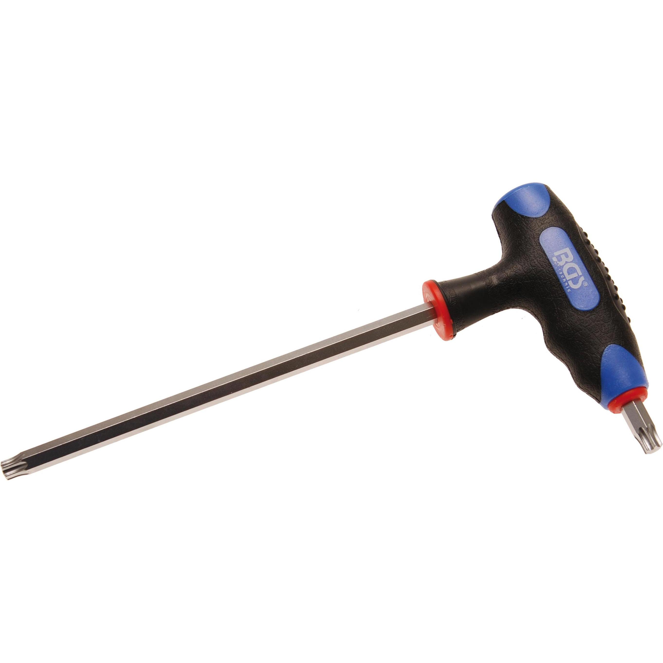 BGS, Schraubenzieher, Schraubendreher mit T-Griff und seitlicher Klinge T-Profil (für Torx) T45 (T-profil)