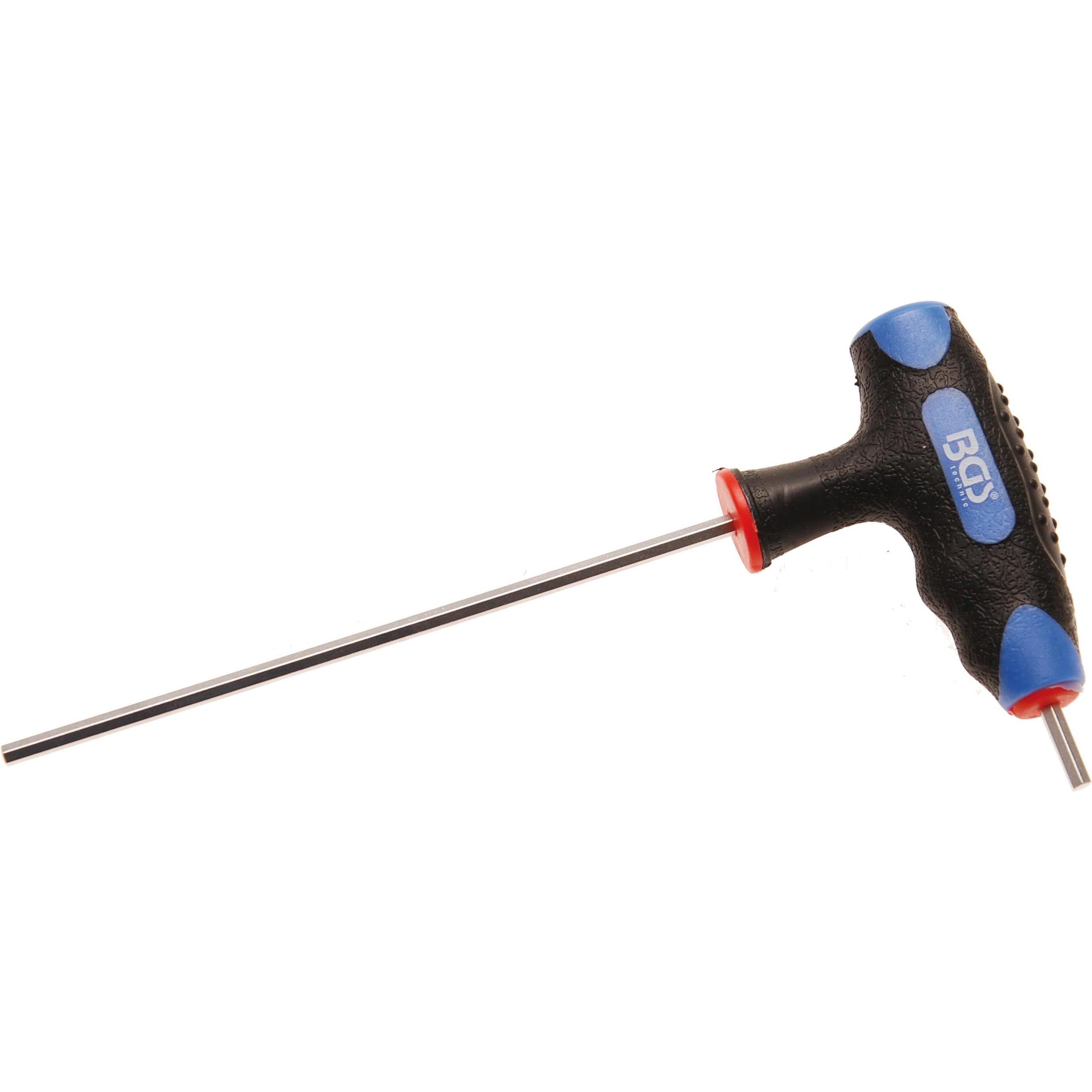BGS, Schraubenzieher, Schraubendreher mit T-Griff und seitlicher Klinge Innensechskant 3 mm (Innensechskant)