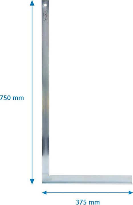 Actual product image Dönges Fitter angle with stop, 750 x 380 mm