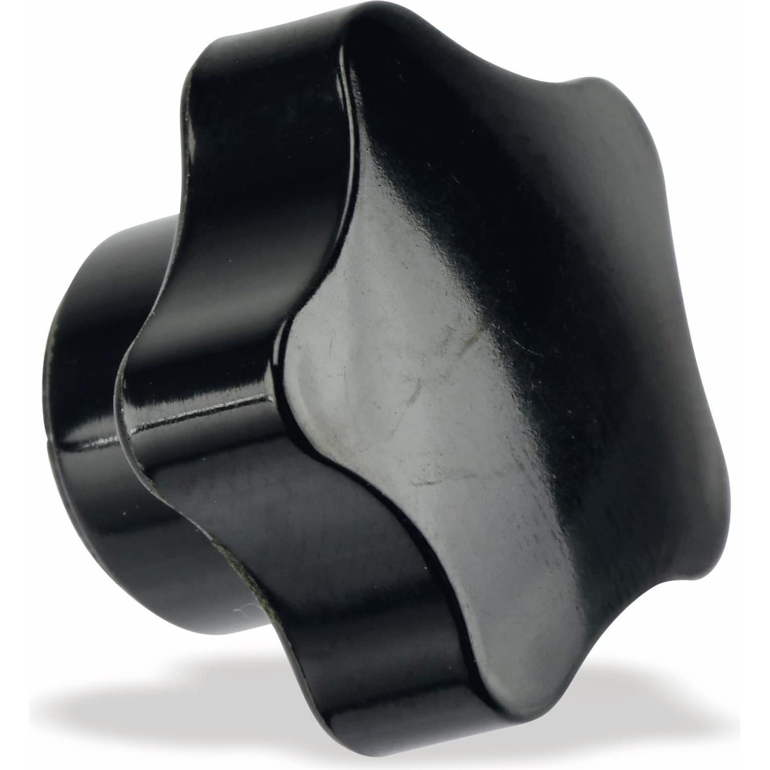 Thumbnail - Eneroid, Muttern + Unterlegscheiben, Sterngriffmutter, M5/15 mm, schwarz (M5)