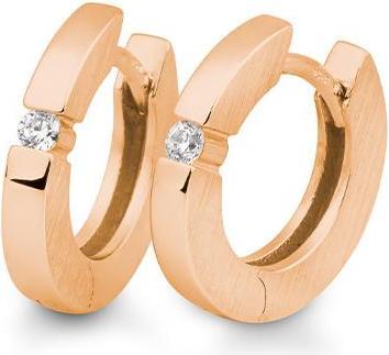 Image du produit Breuning Créoles - BRILL 0,07 ct. (Or 750/18 K)
