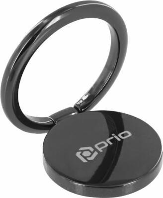 Produktbild prio Metall-Handyring glänzend-schwarz