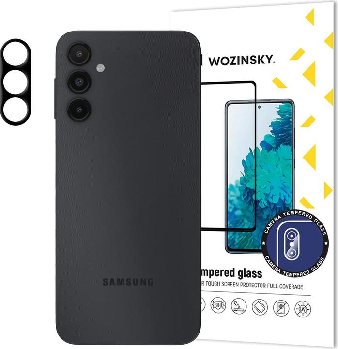 Actual product image Wozinsky Full Camera Glass Tempered Glass for Samsung Galaxy A14 5G / Galaxy A14 for 9H Camera (1 pcs., Samsung Galaxy A14, Samsung Galaxy A14 5G, Samsung Galaxy A34 5G)