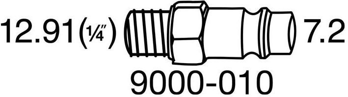 Produktbild HAZET Druckluft-Minderer 9000-080