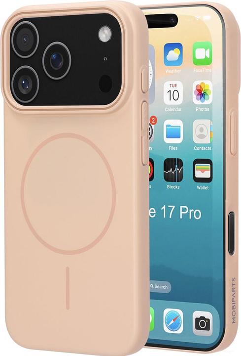 Actual product image Mobiparts Slim Line Case Apple iPhone 17 Pro (MagSafe Compatible) Dune Sand (Apple iPhone 17 Pro)