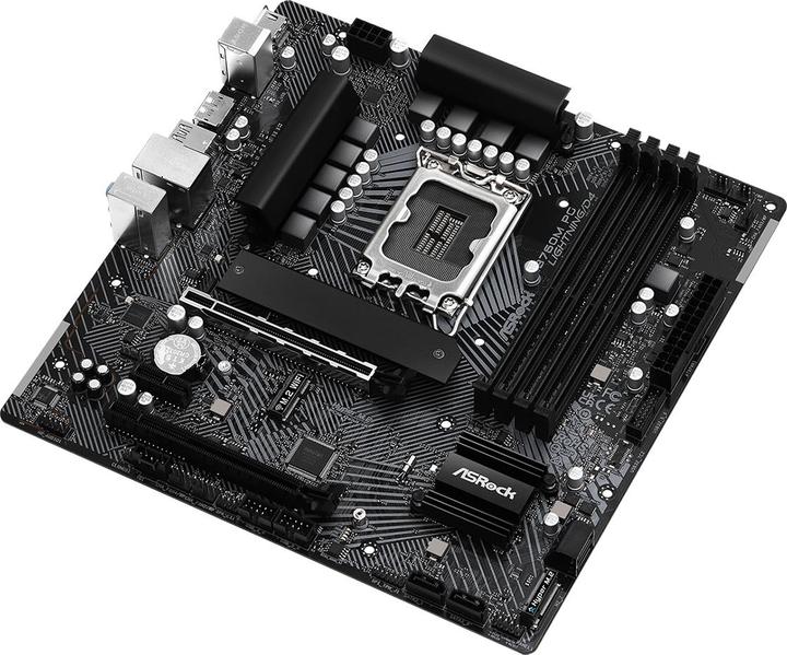 Immagine prodotto AsRock B760M PG LIGHTNING/D4 - mATX S1700 (LGA 1700, Intel B760, mATX)