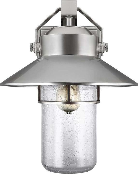 Immagine prodotto Elstead Lighting Boynton lampada da parete per esterni E27 39cm Acciaio spazzolato, laccato IP44 Antiacqua (E27, IP44)