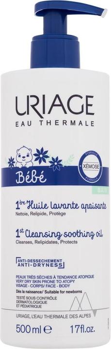 Uriage Bébé 1st Huile nettoyante apaisante