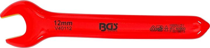 Actual product image BGS VDE Single Open End Spanner | 12 mm (12 mm)