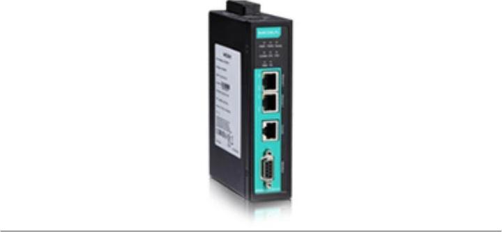 Produktbild Moxa MGATE 5103 - 1-Port ModbusEtherNetIP-zu-PROFINET-Gateway, 0 bis 60C Betriebstemperatur