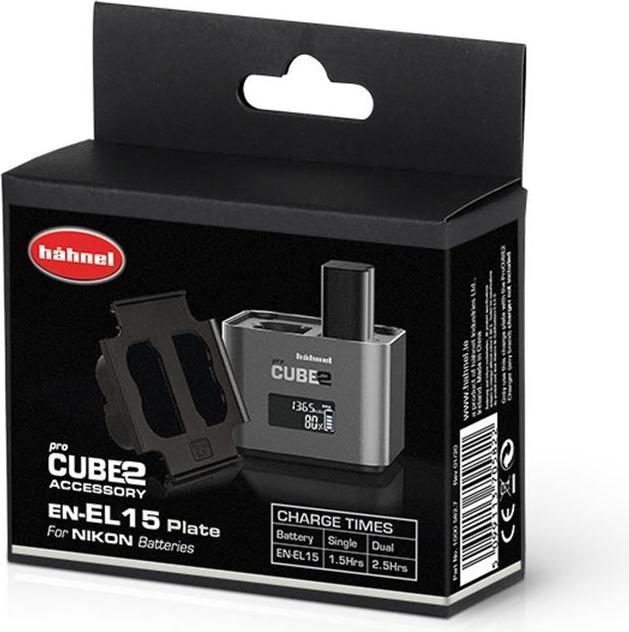 Productafbeelding Hähnel ProCUBE 2 plaat voor Nikon EN-EL15 batterij cameralader (Batterijlader voor camera)