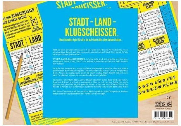 Actual product image Game Block - Smartass (German)