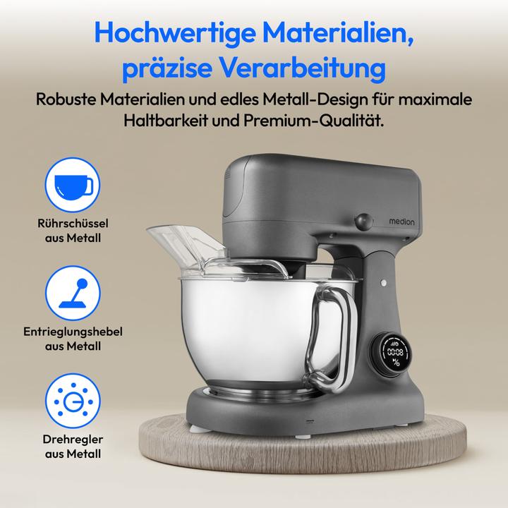 Immagine prodotto Medion LIFE Robot da cucina digitale MD12600 (800 W)