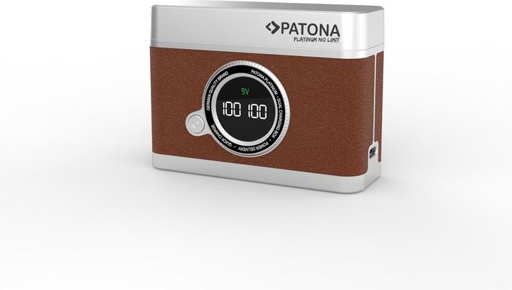 Produktbild Patona Retro Dual Charging Case LP-E17 (Kamera Akku Ladegerät)
