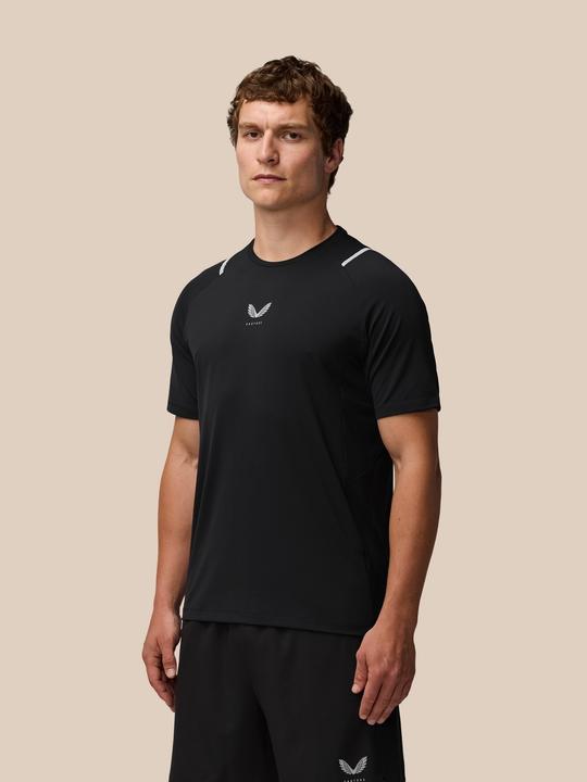 Produktbild Castore Ss T-Shirt Black/ Silver Reflective M (M)