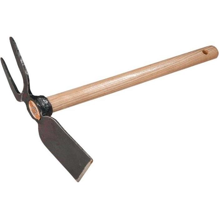 Freund Victoria, Gartenhandwerkzeug, Kleinhäckchen BxL450mm Breitblatt und 2 Zinken