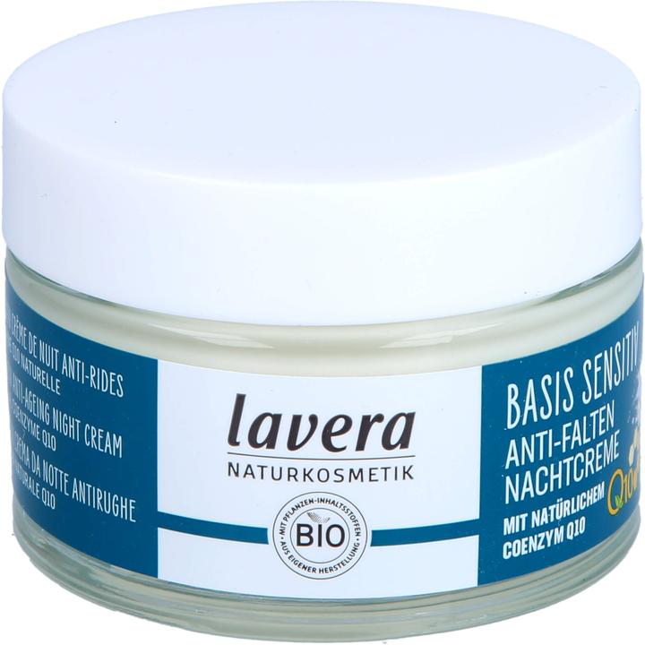 Image du produit Lavera Bas Sen Nac Cr Q10 (50 ml, Crème de nuit)