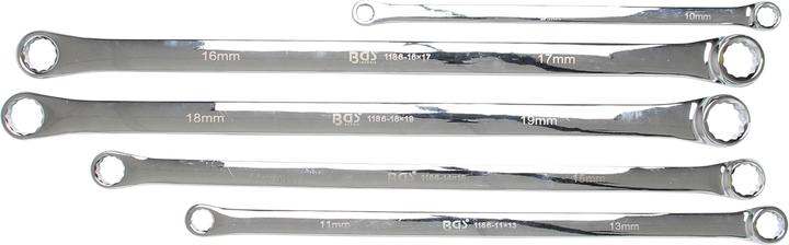 Actual product image BGS Double ring spanner set (19 mm, 12 mm, 14 mm, 16 mm, 10 mm, 18 mm, 17 mm, 11 mm, 15 mm, 8 mm, 9 mm, 13 mm)