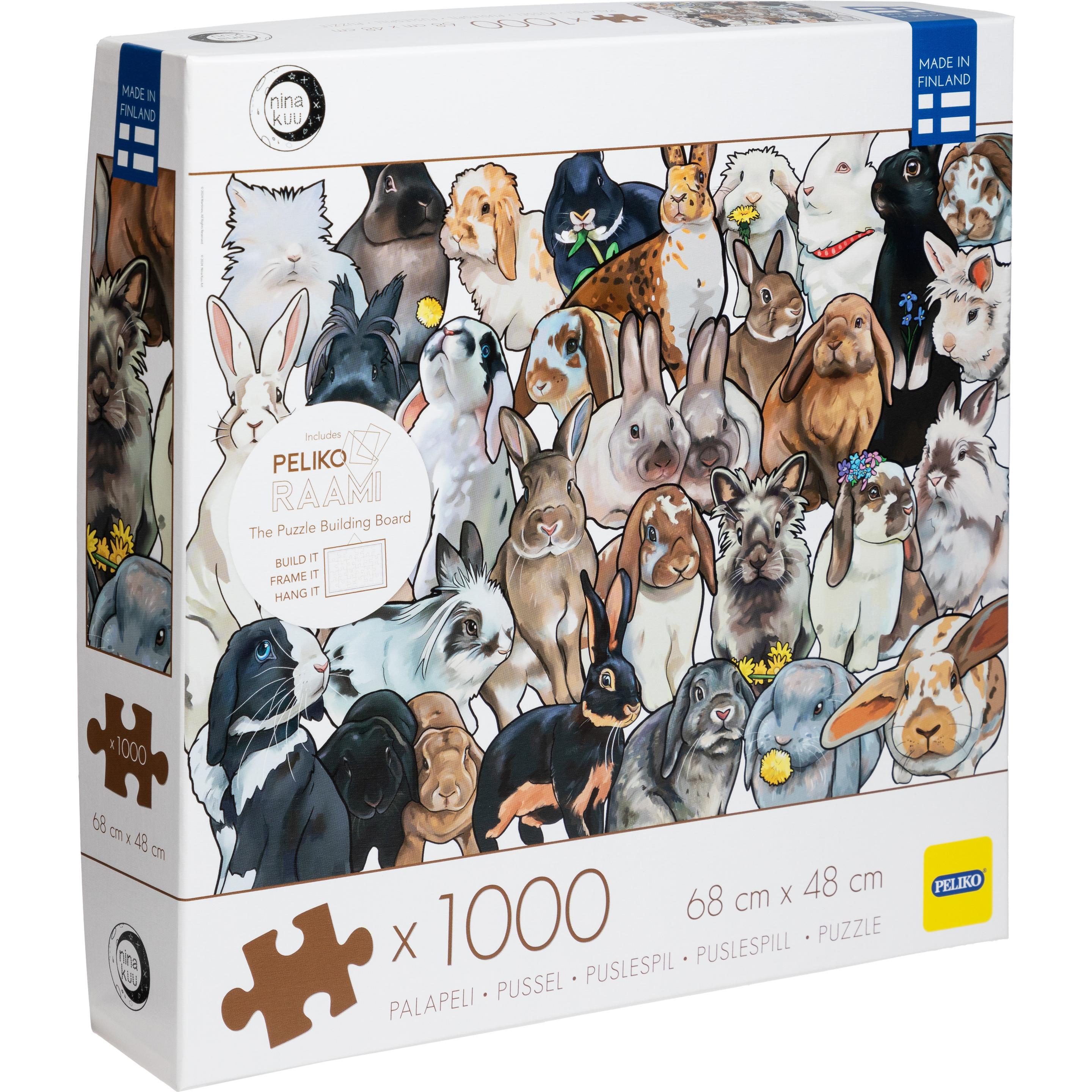 Martinex Kaninchen Puzzle, 1000 Teile (1000 Teile)