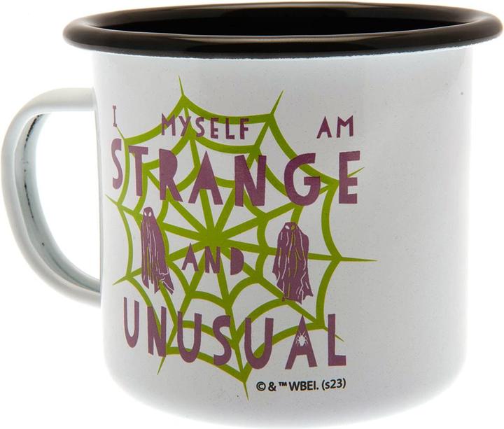 Immagine prodotto Beetlejuice Set di tazze smaltate "I Myself Am Strange And Unusual" (Io sono strano e insolito) (500 ml, 1 x)