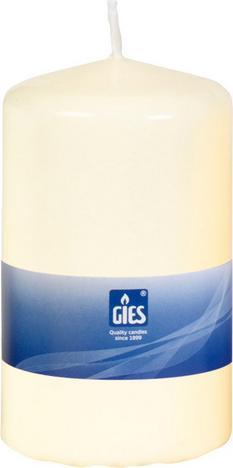 Produktbild GIES Stumpenkerzen champagner 78 x 120 mm (4 Stk.)