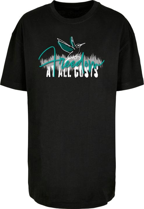 Merchcode Ladies Freedom At All Costs Oversized Boyfriend Tee - 118469 (5XL)