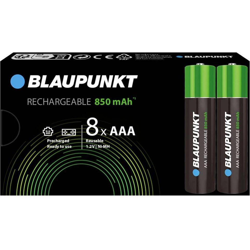Thumbnail - Blaupunkt Micro (AAA)-Akku NiMH 1.2 V 8 St. (8 Stk., AAA), Batterien + Akkus