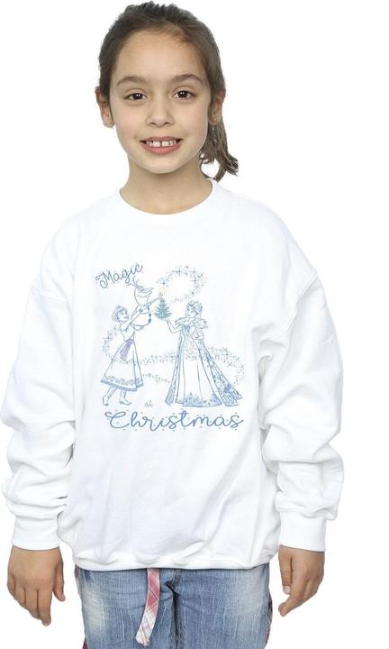 Produktbild Disney Frozen Magic Christmas Sweatshirt Mädchen (104)