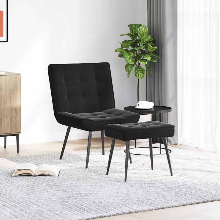 Produktbild vidaXL Relaxsessel mit Hocker