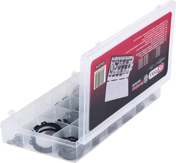 Actual product image KS Tools Assortment snap rings, external + internal, 225 pcs.
