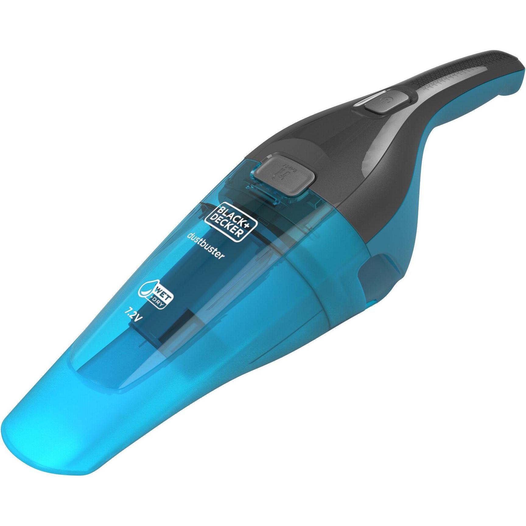 Black & Decker Akkusauger Nass/Trocken, Staubsauger, Blau