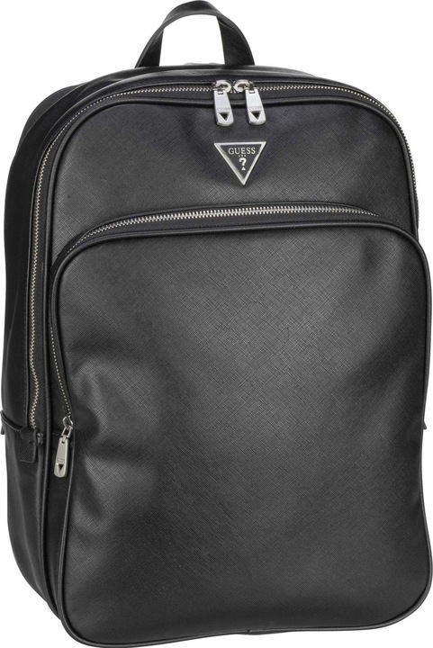 Actual product image Guess Certosa Saffiano Squared Backpack / Daypack