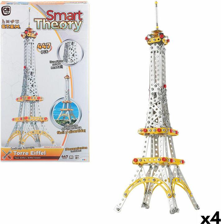 Produktbild Colorbaby Konstruktionsspiel Tour Eiffel 447 Stücke (4 Stück)