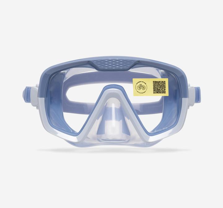 Actual product image Subea Tauchmaske Antibeschlag Silikonband - 100 Mono Mid blau