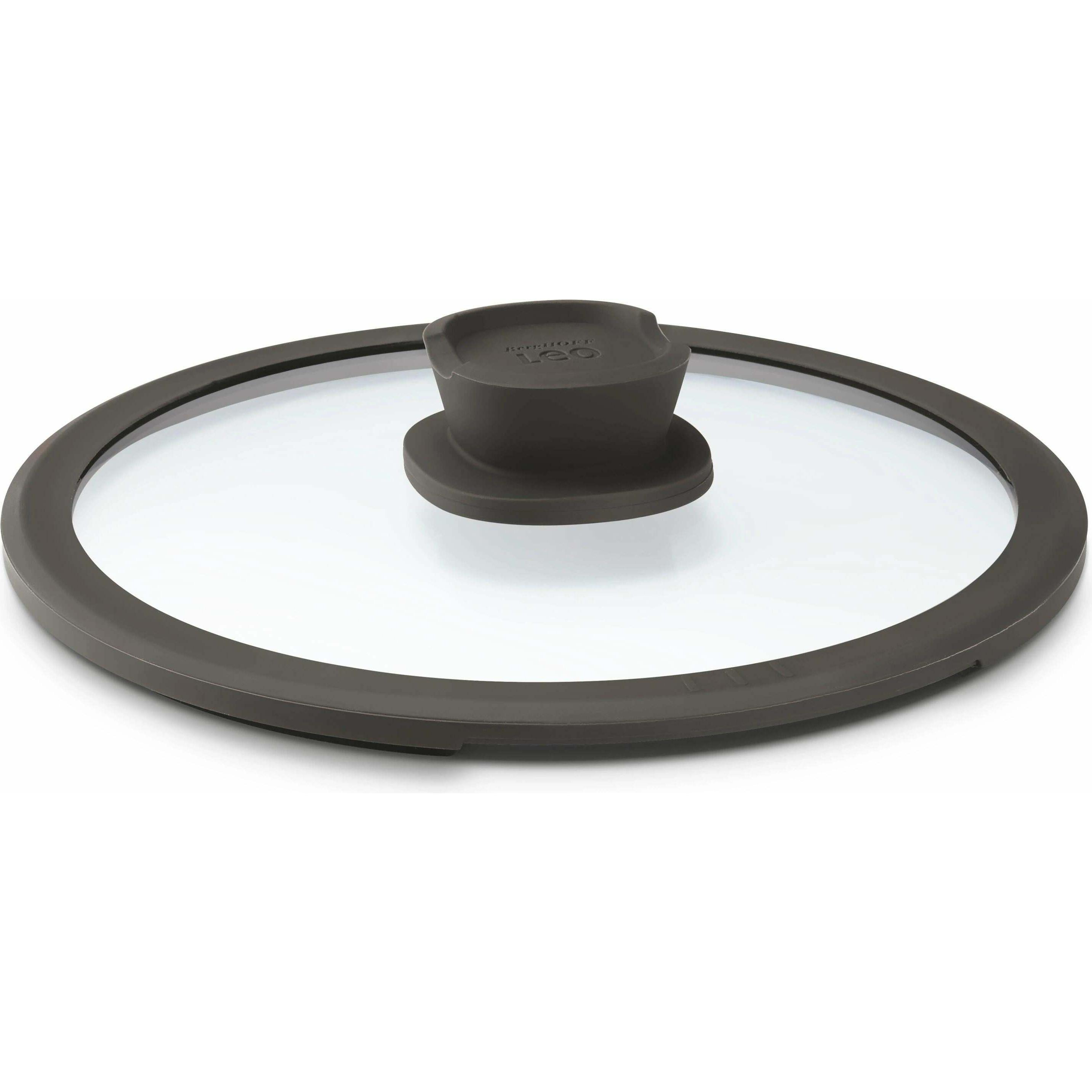 BergHoff Pfannendeckel Leo Stone+ 28 cm, Schwarz, Materialtyp: Glas, Accessori per pentole e padelle, Trasparente, Nero