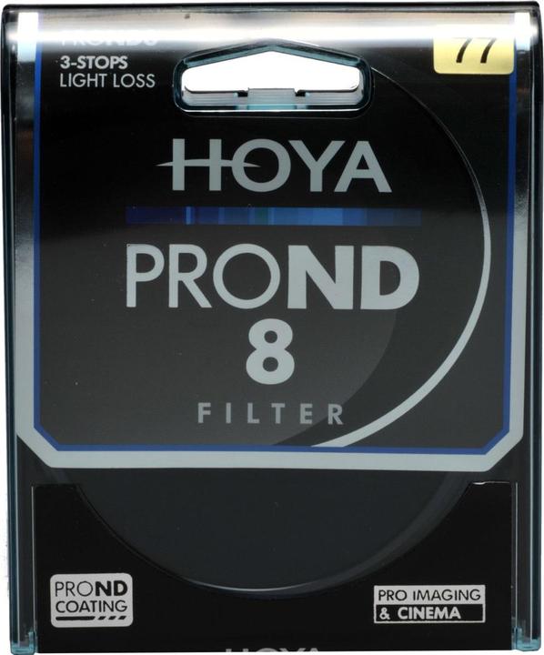 Actual product image Hoya Pro ND8 Filter (52 mm, Neutral density filter)