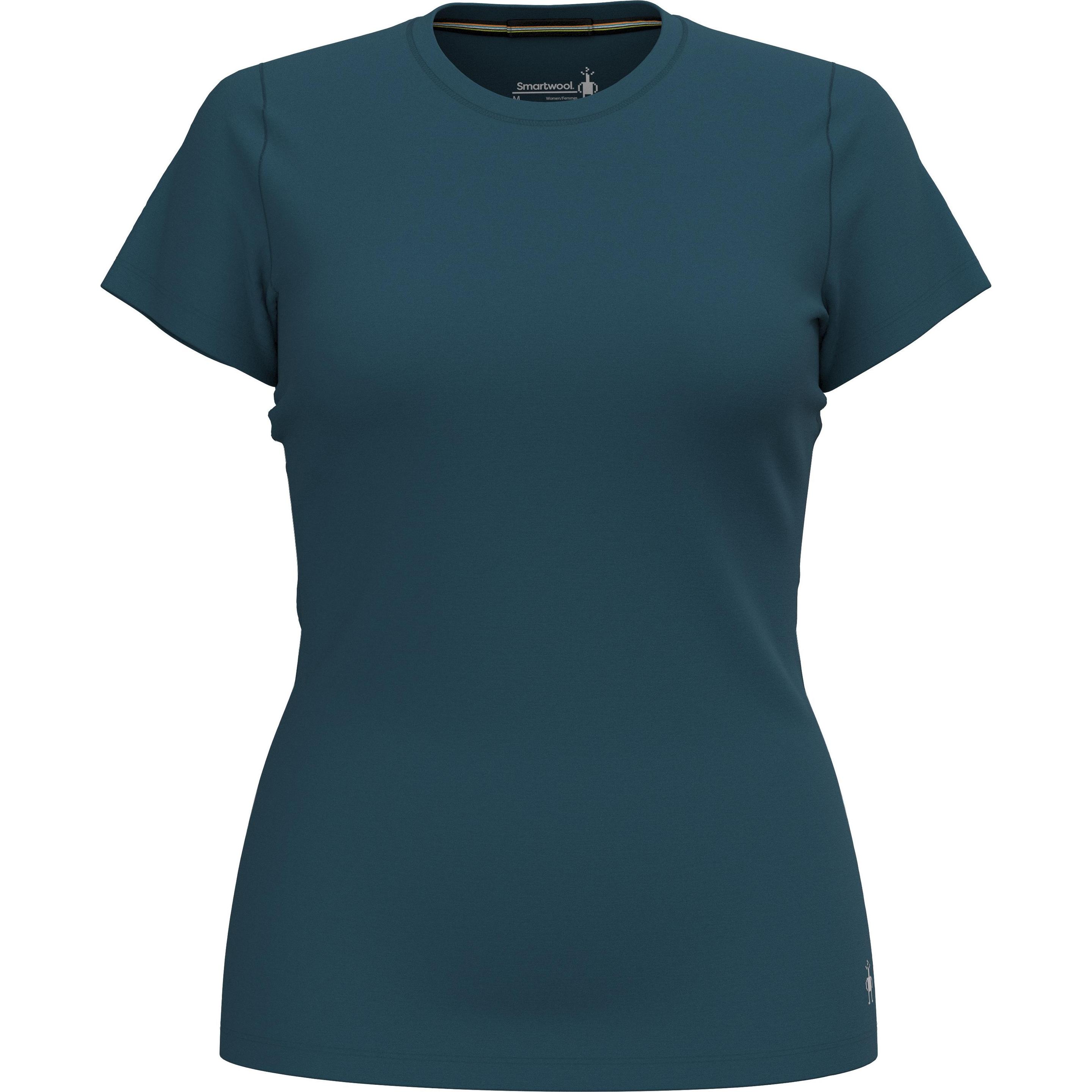 Smartwool, Damen, Funktionsshirt, Ws Merino SS Tee (M), Blau, M