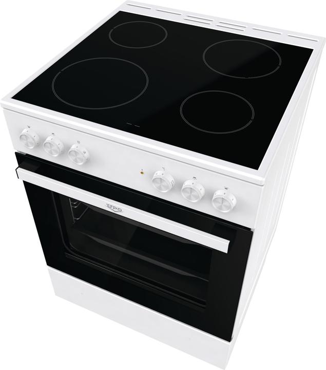 Actual product image Upo UEC6A20W Ceramic stove, white