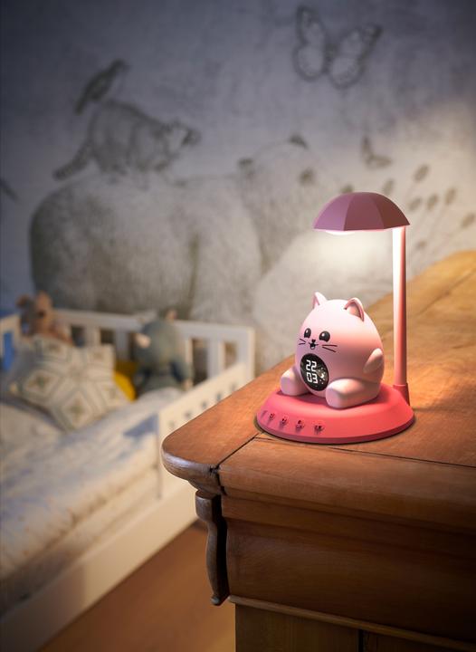Image du produit Bigben Kids Wecker mit Nachtlicht - Cat (SL)