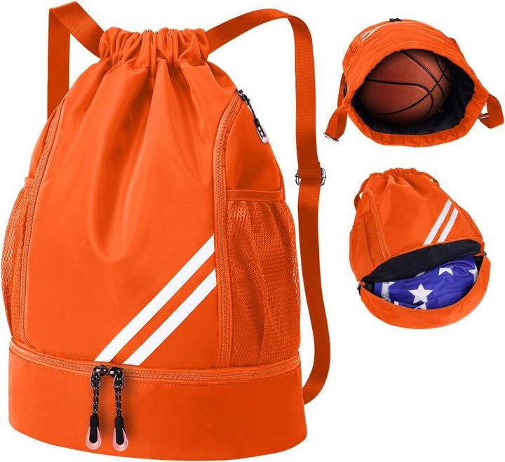 Produktbild Only-Bags.Store Mode Sport Rucksäcke, Turnbeutel, grosse Kapazität Kordelzug Sporttasche (20 l)