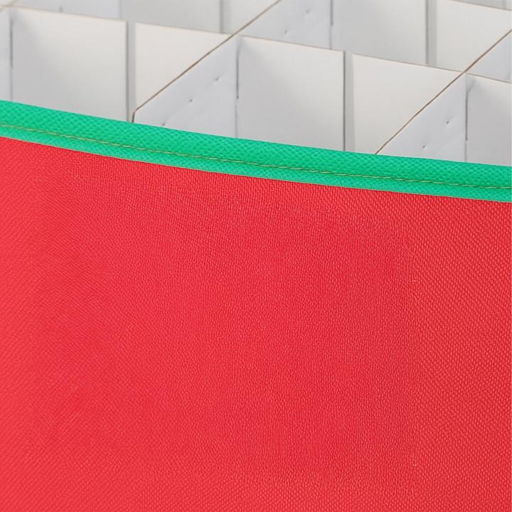 Produktbild Relaxdays Weihnachtskugel-Aufbewahrungsbox (33 cm)