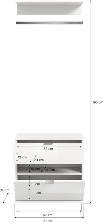 Produktbild Xonox Home Projekt X (61 x 34 x 62 cm)