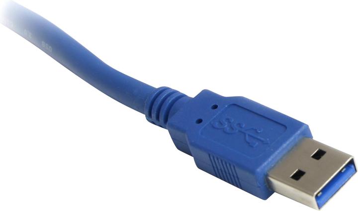 Image du produit StarTech Câble d'extension / d'amarrage SuperSpeed USB 3.0 de 1,5 m - Bleu - mâle / femelle (1.50 m, USB 3.0)