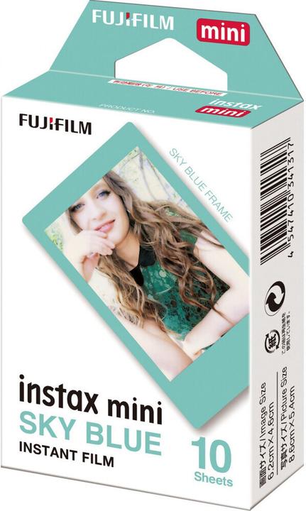 Actual product image Fujifilm Instax Mini Sky Blue (Instax Mini)