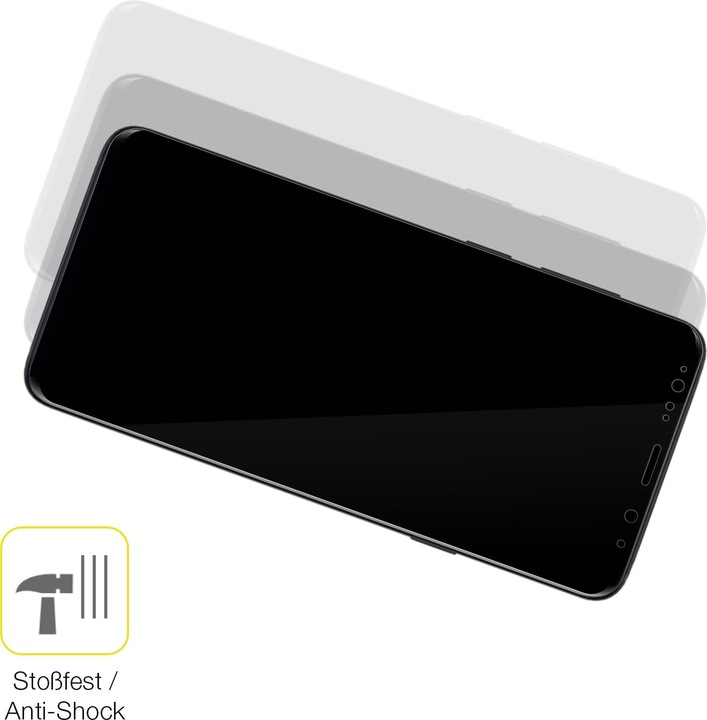 Produktbild Dipos 3D Full Cover Schutzfolie (1 Stück, Samsung Galaxy S9+)
