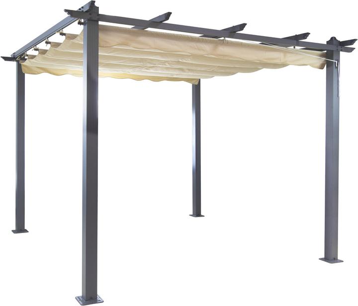 Image du produit Dema Pergola en aluminium avec toit solaire (296 cm, 221 cm)