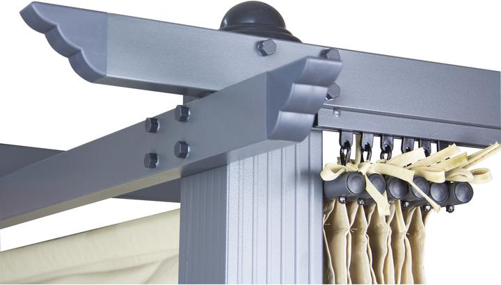 Image du produit Dema Pergola en aluminium avec toit solaire (296 cm, 221 cm)