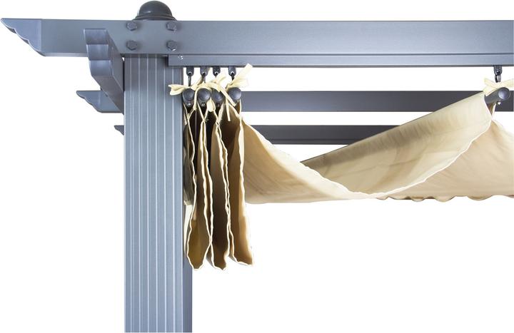 Image du produit Dema Pergola en aluminium avec toit solaire (296 cm, 221 cm)