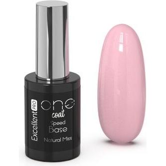 Excellent PRO, Smalto per unghie, One Coat Speed Base Hybrid Base Natural Miss 11g (Natural, Base Coat)